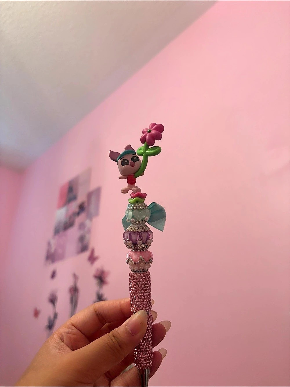Piglet Beaded Pen